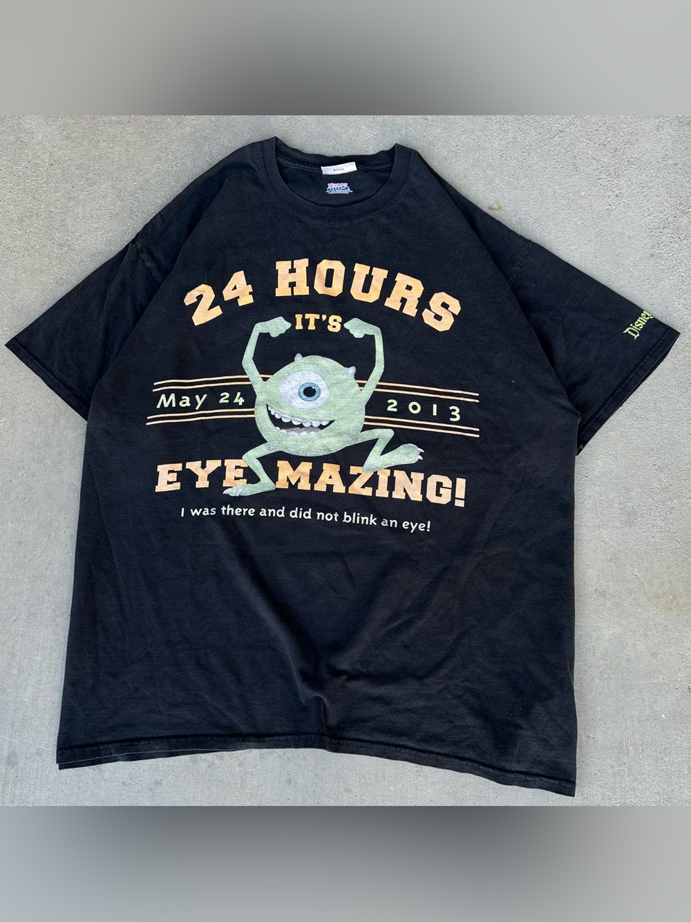 Y2K Disney Parks Monsters Inc. Mike Wazowski Monstrous Summer T-Shirt 2XL